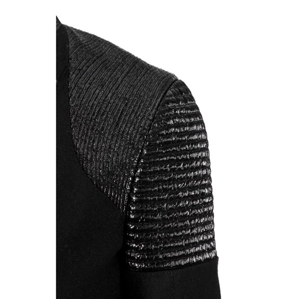 Dorothee Schumacher Womens Unexpected Match Jacket Medium (3) Black - Picture 3 of 5